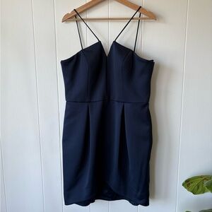 NWT Ever New Navy Tulip Cocktail Mini Dress | Size 12